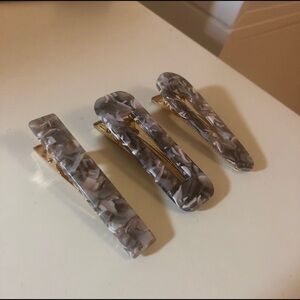 ACRYLIC Hair Clips
